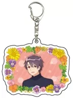 Lawrence A, "La Virgen Blanca y el Pastor Negro. Llavero acrílico 01. Ilustraciones oficiales".