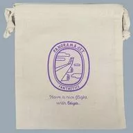 Reiya Seguchi drawstring bag Pouch "DMM Scratch! FANTASTICS Scratch" D-4 Prize