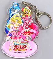 Acrylic Key Holder "Delicious Party Precure Dream Stage ♪"