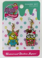 MINION BITES Ice Cream (Character) Charm Set "Minions" Universal Studios Japan Limited