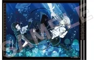 E. Akutagawa Ryunosuke & Atsushi Nakajima (underwater) Foldable mirror "BUNGO STRAY DOGS"