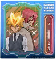 Vongole, Clam Sauce I &G Aurora Acrylic Stand "KUJI Mate Tutor Hitman REBORN! CCGX Ver." B-2 Prize