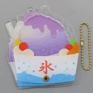 Grape shaved ice mini acrylic frame "Character Fuku KUJI ONLINE apicolle #My Favorite Summer Festival" B-3 Prize