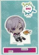 Uji River Shiyu Mini Character Acrylic Stand "Argonavis - To the stage you saw - × Kawasui Kawasaki Aquarium"