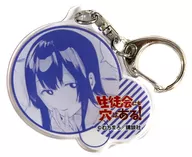 Terui Arisu Acrylic Key Holder "There is a Hole in Student Council!" TSUTAYA only