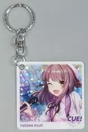 Kujō opening fes. CUE! Mini Live Event Nice to meet you! Hologram Key Holder "by Kujō Yuzu citron harevutai