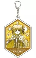 Fate Testarossa "Magical Girl Lyrical NANOHA Series Acrylic Key Holder 06. MANGE Kyo Illustration"