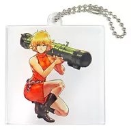 MARIAN Acrylic Key Holder "PS5/Switch Soft DOUBLE DRAGON Gaiden Rise of the Dragon" Purchase benefits Amiami