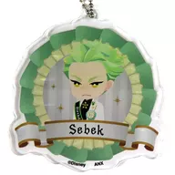 Sebek Zigvolt "Disney Twisted Wonderland Premium Birthday 2023 POPUP SHOP in Animate Deformed Acrylic Charm Collection (Fancy Birthday Ver.)"