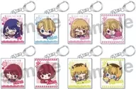 8-Type Set "Sugukoko Trading Overflowing Photo-Style Acrylic Key Holder"