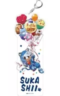 Scasey Balloon Flight Acrylic Key Holder BIG "SAMURAI PIZZA CATS"