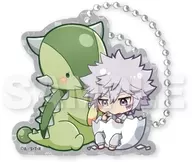 Hakuran "Tutor Hitman REBORN! Gyaokore Trading Acrylic Key Chain Bevitama ver. Caixa B"