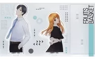 Katsuya & Kyoko (high school student) "Fruits Basket 25th anniversary POP UP SHOP in Shinjuku Marui Annex Aizo edition Pair Acrylic Stand 25th anniversary ver."