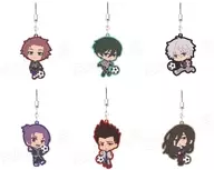 6-Type Set "Blue Lock Togara Rubber Strap 2nd Edition"