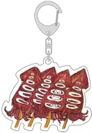 Shirokuma Ikayaki Acrylic Key Holder "Shirokuma Picture Book"