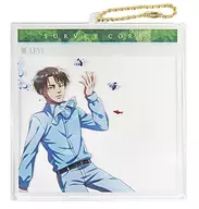 Levi Ackermann Drawing Illustration Floating Underwater ver. SNS Style BIG Acrylic Key Holder "Attack on Titan × Kawasui Kawasaki Aquarium ~ Investigate the Waterside where the Giants lurk ~"