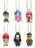 6-type set "YuYu HAKUSHO Mini Figure Collection Vol. 2"