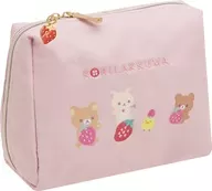 Ko Rilakkuma's Strawberry Nanichinichi Themed Pouch "Rilakkuma"