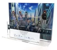 Assembly C official acrylic diorama stand "THE IDOLM@STER SHINY COLORS 4 thLIVE The sky is clear, beyond the present."