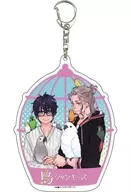 01.鳥ジャンキーズ(公式イラスト) デカアクリルキーホルダー 「鳥ジャンキーズ」