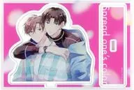 Acrylic stand "Comic Spread One's Color" drawn by Sakiyoshi Sakuraba and Yoshihiko Shijyutani Horinlove books special bonus