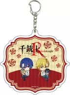 22.イタリア ぬいぐるみver.(ミニキャライラスト) デカアクリルキーホルダー 「千銃士：Rhodoknight」