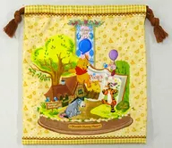 Winnie the Pooh's Honey Hunt drawstring bag "Disney Christmas" Tokyo Disney Resort limited edition