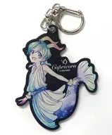 (vii) 海悠 acrylic key holder "Asteroid in Love" Capricorn