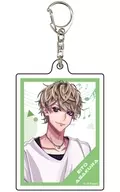 Asagura Eito "Lemon Squash Score Acrylic Key Holder 02. Plain Clothes ver. (official illustration)"