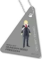 Orphee Lam Tao "MOBILE SUIT GUNDAM SEED FREEDOM Clear Plate Key Holder"