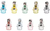 9-Type Set "Jujutsu Kaisen Jirori Trading Mini Acrylic Stand ~ Christmas Kaedama / Tamaori Ver. ~"