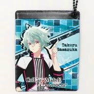 Sasazuka Son pass case "Movie version Collar×Malice -deep cover - Otomeite in JOYPOLIS" collaboration ticket with goods Purchase benefits