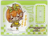 Yotsuba Nakano × Gudetama "Eiga The Quintessential Quintuplets × Gudetama Cafe ×Chugai Grace Cafe Trading Acrylic Stand Cafe Ver."