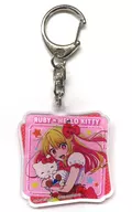 Hoshino Ruby x Hello Kitty Acrylic Key Holder "KUJI Hikido" x Sanrio Character C's Online KUJI "C-3 Prize