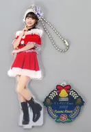 Yumi Kasai's slightly large acrylic stand key holder "Tsubaki Factory FC Event ~ Camelia Fight! vol. 14 Camelia Xmas2022 ~"