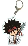 Sanosuke Saganaka Mini Character Acrylic Key Holder "Rurouni Kenshin -Meiji Kenkaku Romantan-"