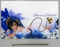 "Virtual YouTuber Nana Shiinku Shimamura Charlotte Birthday Commemorative Goods 2023" on an acrylic board written in Shimamura Charlotte Shallal.