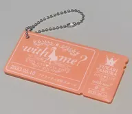 Yukari Tamura ticket key holder "Yukari Tamura LOVE LIVE 2023 * with me? *" June 10th Shizuoka venue limited