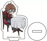 オタクヒーロー(座り) 「アクリルぷちスタンド 魔法少女マジカルデストロイヤーズ 02.グラフアートイラスト」