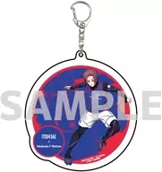 27. Sae Itoshi x Yokohama F. Marinos bibs design ver. (drawing illustration) Decaacrylic key holder "Blue Lock x J league"