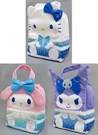 All 3 Types Set Snowbright Fluffy Bag 1 "Sanrio Character Connectors"