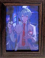 Fujishiro Gengetsu Acrylic Board with Wooden Frame "DMM Scratch! Nijisanji No. 11" A-2 Prize