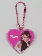 Sakura Photo Key Ring "LE SSERAFIM POP-UP STORE' FEARLESS'"