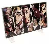 G. 10 Volume Illustrations Acrylic Plate "KUJI Hikido Chijo Senki On-line KUJI" B-7 Prize