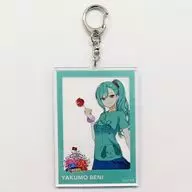 Yakumo Beni Cheki Style Acrylic Key Holder (Cultural Festival) "Virtual YouTuber Buisupo! Cultural Sports Festival × Geki Law"