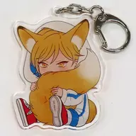 Akiba Konno Acrylic Key Holder "Jealousy is light brown"