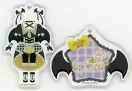 Moekoromo Coordinate Acrylic Charm "Maru KUJI Kiratto Pri Chan Sweet Pink & Spice Black Ver." Kichi 02