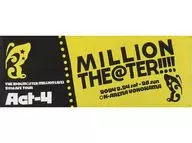 ロゴ 公式タオル 「THE IDOLM＠STER MILLION LIVE! 10thLIVE TOUR Act-4 MILLION THE＠TER!!!!」