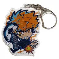 Rensuke Kunigami "Blue Rock E-Toon Trading Acrylic Key Holder"