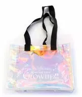 Bolsa de tote transparente con logotipo "Tokyo Color Sonic! Special Live ~ Grow up! ~"